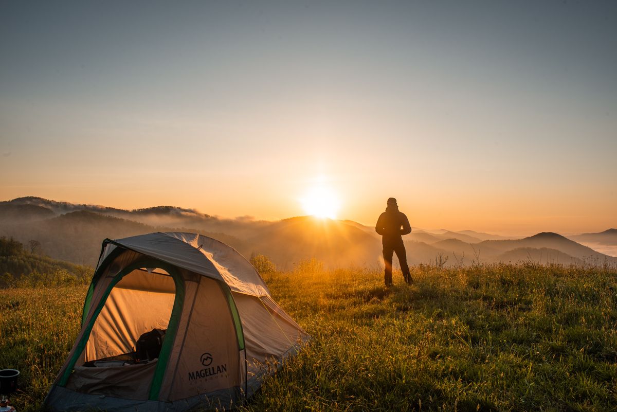 Outdoor adventure at night